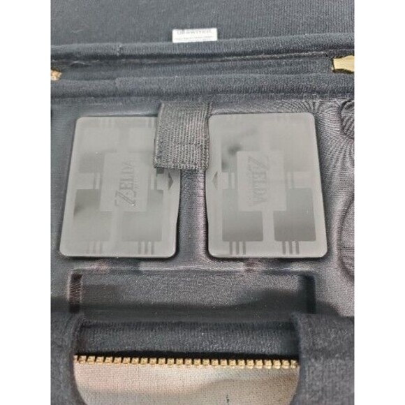 Legend Of Zelda Breath Of The Wild Nintendo Switch Carrying Case Brown Leather - Picture 7 of 7